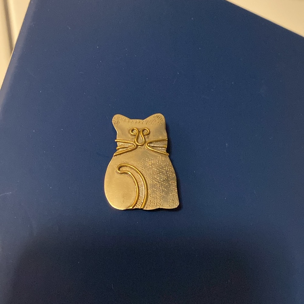 Cute cat pin